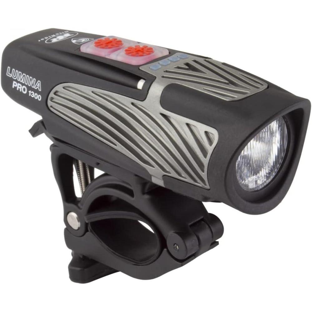 imageNiteRider Lumina Pro 1300 Front Bike Light wNiteLink Wireless Connect USBC Rechargeable MTB Road Commuter Bright Lumens IP64 Waterproof Bicycle Headlight LED Front Light Easy Install Cycling Safety