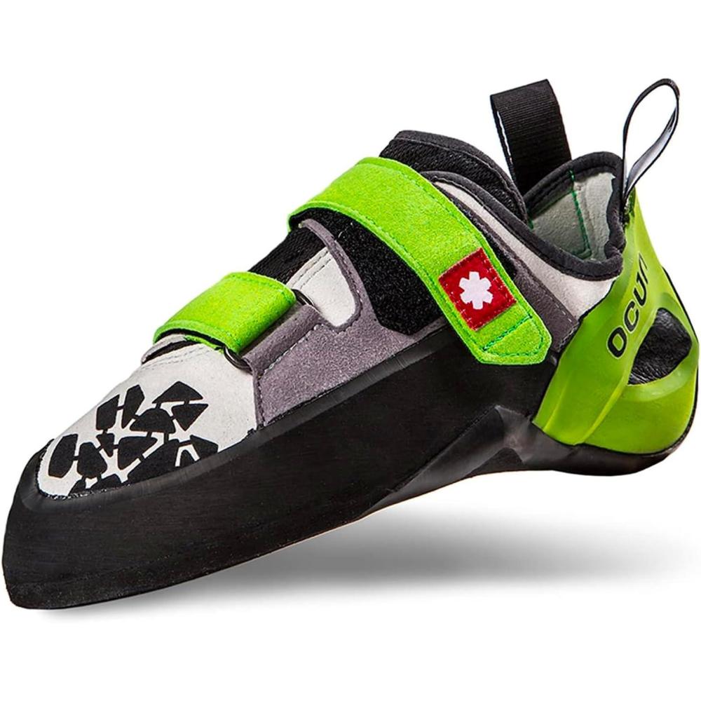 imageOcun Jett QC Bouldering Shoe  Rock Climbing ShoeGreyGreen