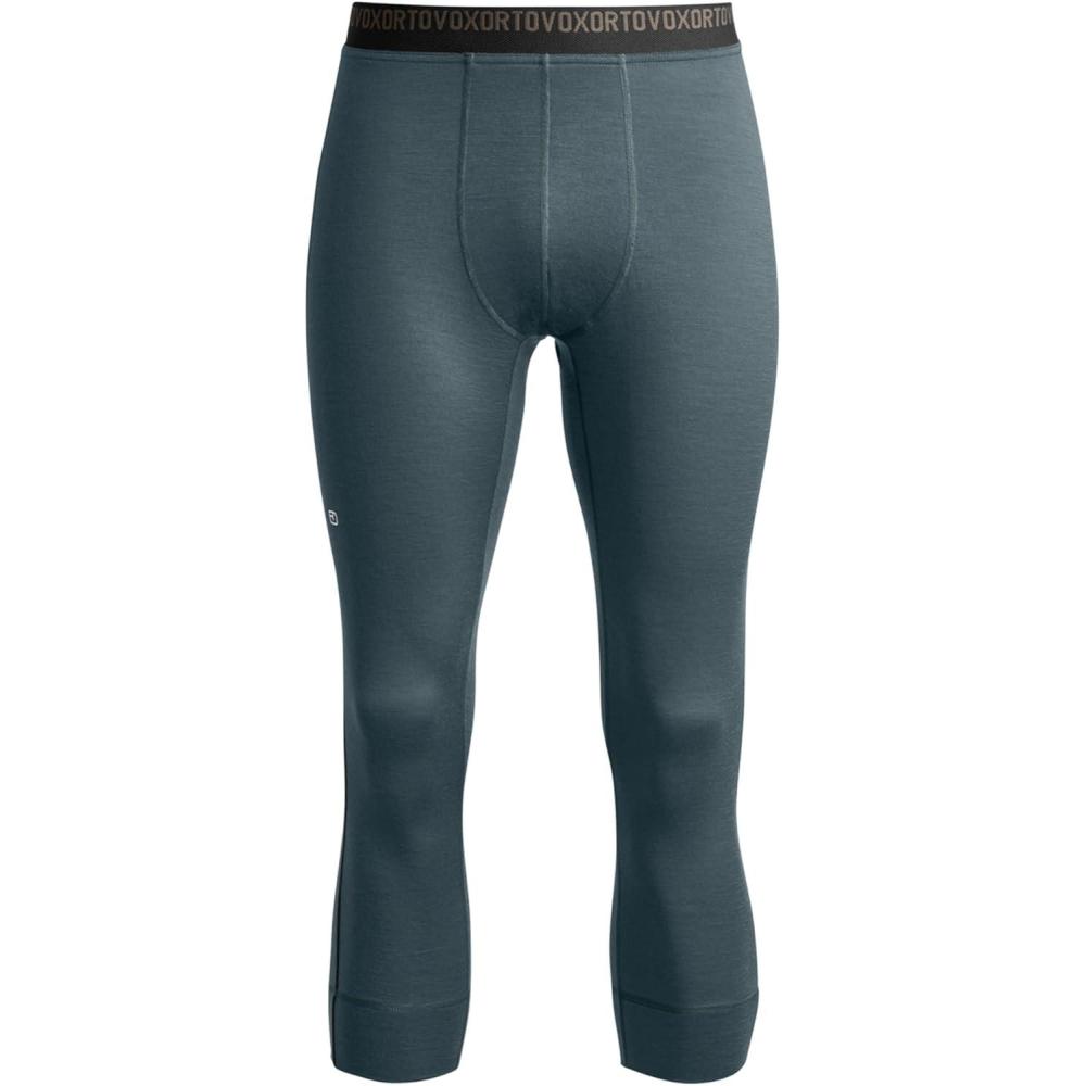 imageOrtovox Mens 185 RocknWool Short Pants Soft Breathable Merino Wool Base Layer for Winter Touring Skiing ampamp SnowboardingDark Arctic Grey