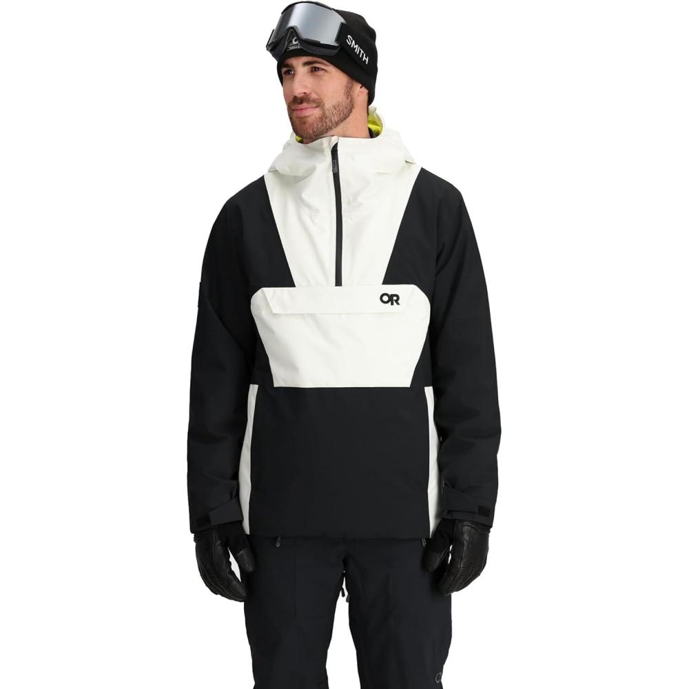 imageOutdoor Research Mens Hemispheres II BibsBlackSnow