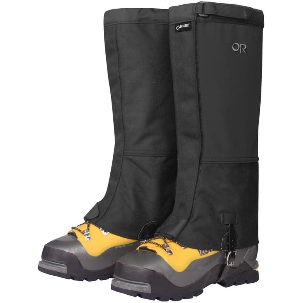 imageOutdoor Research Unisex Expedition Crocodile GoreTEX GaitersBlack