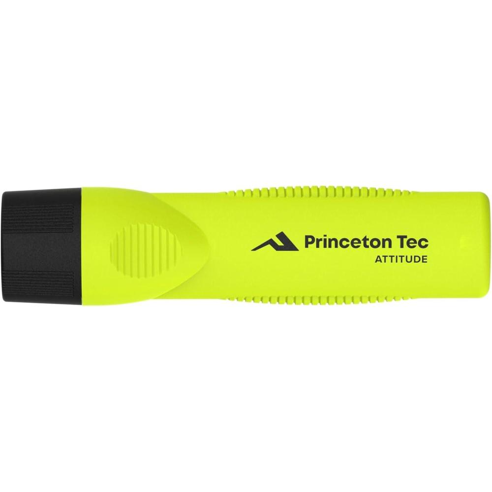 imagePrinceton Tec Attitude Neon Yellow Flashlight with Adjustable Focus LED Light