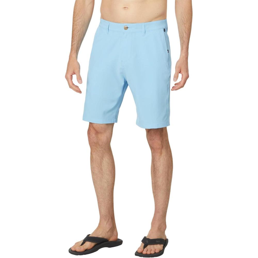 imageQuiksilver Mens Union Amphibian 20 Inch Water Friendly Hybrid Short 2844Alaskan Blue