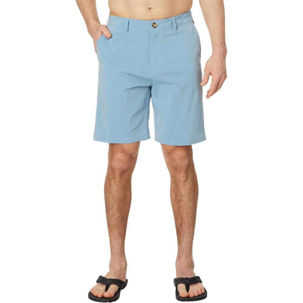 imageQuiksilver Mens Union Amphibian 20 Inch Water Friendly Hybrid Short 2844Blue Shadow