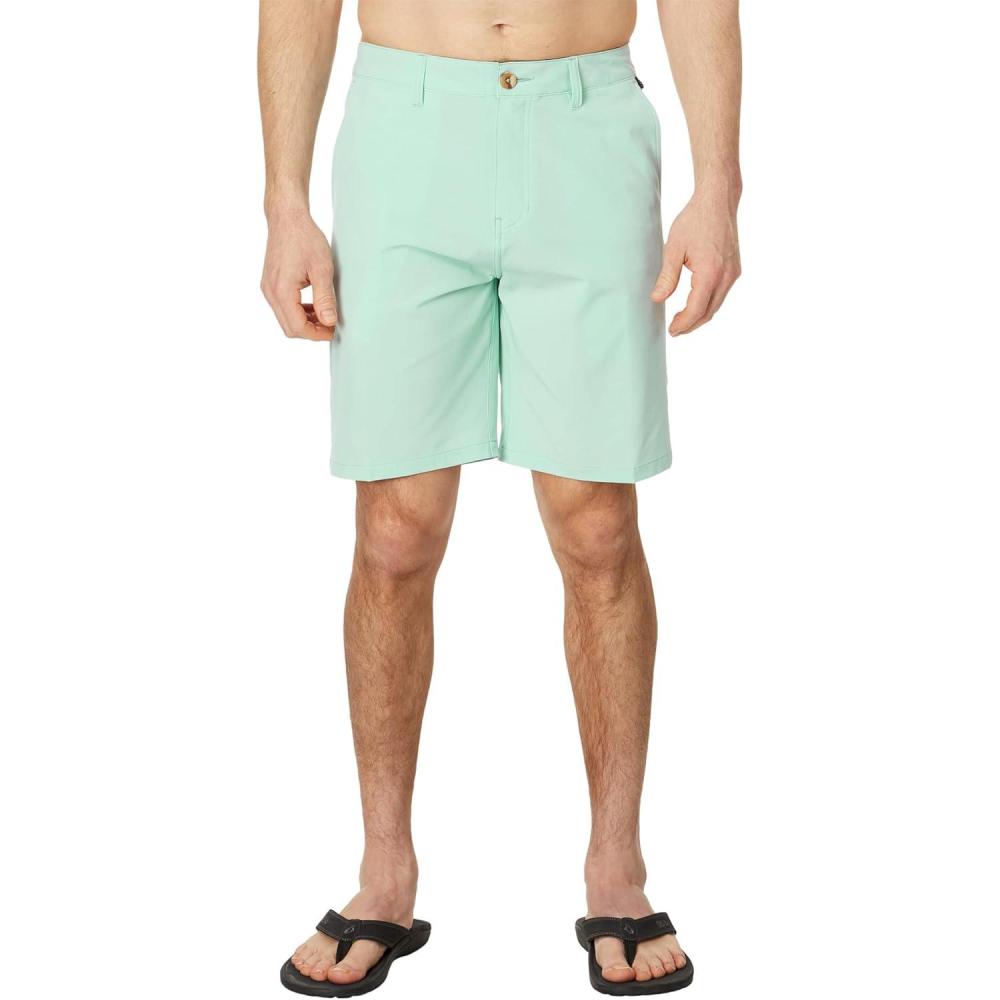 imageQuiksilver Mens Union Amphibian 20 Inch Water Friendly Hybrid Short 2844Cloud Blue