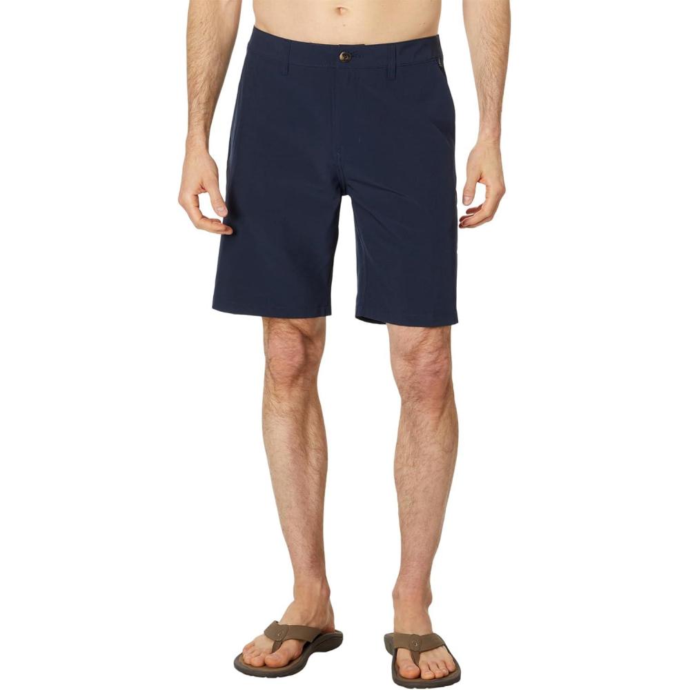 imageQuiksilver Mens Union Amphibian 20 Inch Water Friendly Hybrid Short 2844Dark Navy