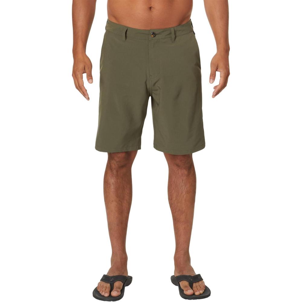 imageQuiksilver Mens Union Amphibian 20 Inch Water Friendly Hybrid Short 2844Grape Leaf