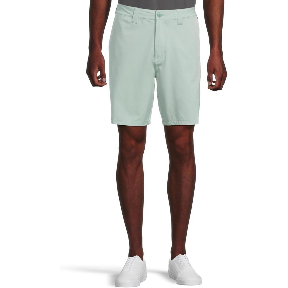 imageQuiksilver Mens Union Amphibian 20 Inch Water Friendly Hybrid Short 2844Jade Grey