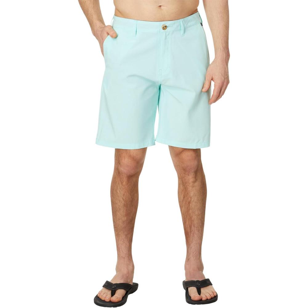imageQuiksilver Mens Union Amphibian 20 Inch Water Friendly Hybrid Short 2844Limpet Shell