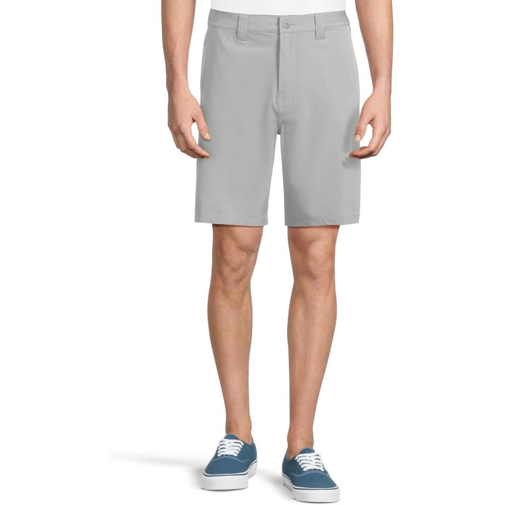imageQuiksilver Mens Union Amphibian 20 Inch Water Friendly Hybrid Short 2844Smoke Gray