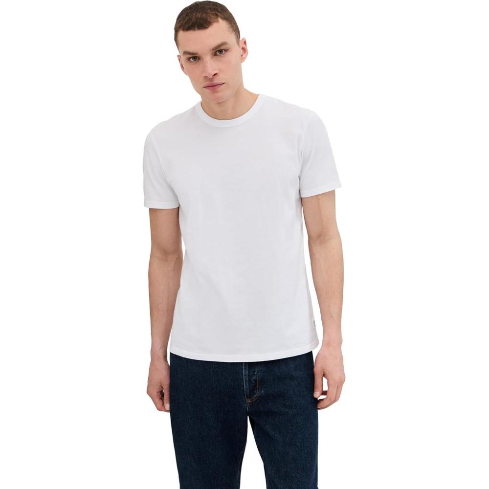 imageREIGNING CHAMP Mens Lightweight Jersey TShirtWhite