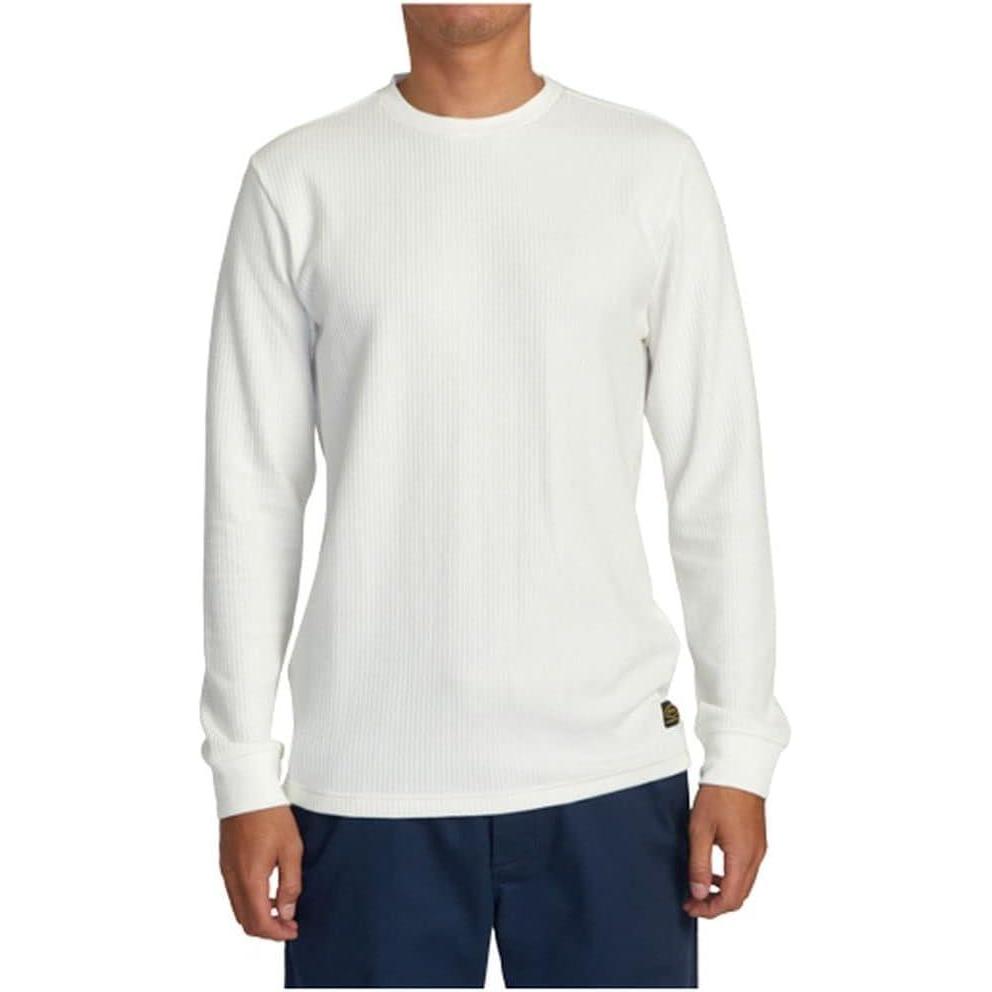 imageRVCA Mens Day Shift Thermal LSOffwhite