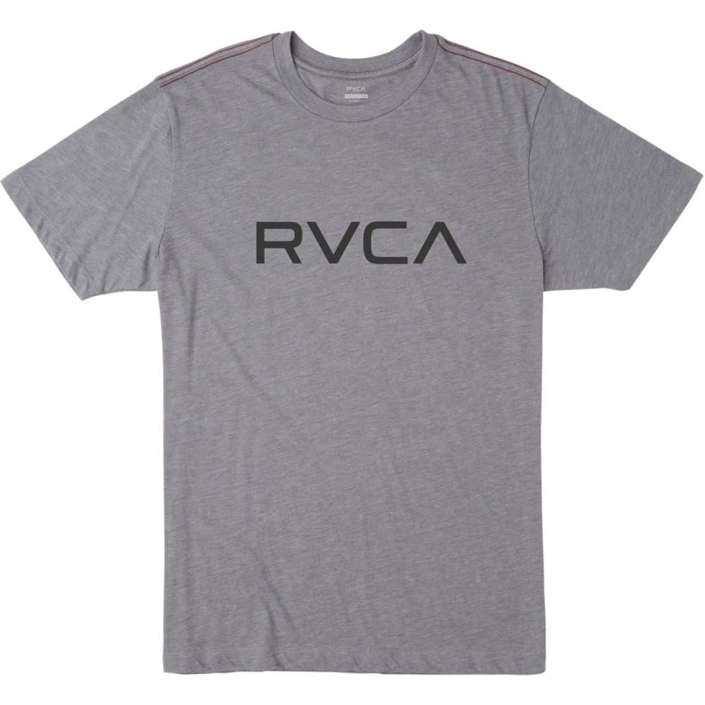 imageRVCA Mens Red Stitch Graphic Crew TShirtSmoke Black S125