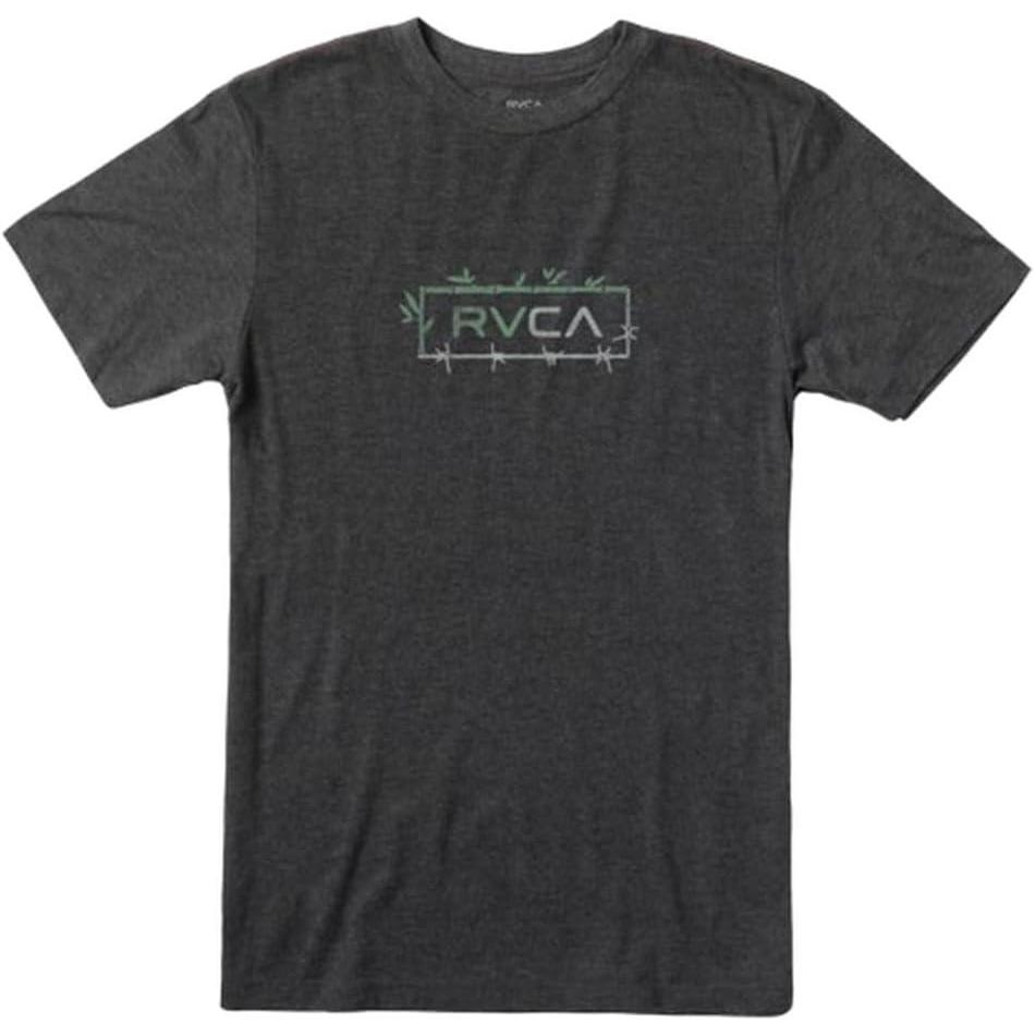 imageRVCA Mens Va All The Way Short SleeveBordered  Black