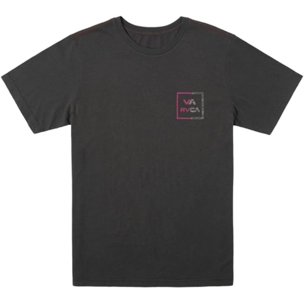 imageRVCA Mens Va All The Way Short SleevePirate Black