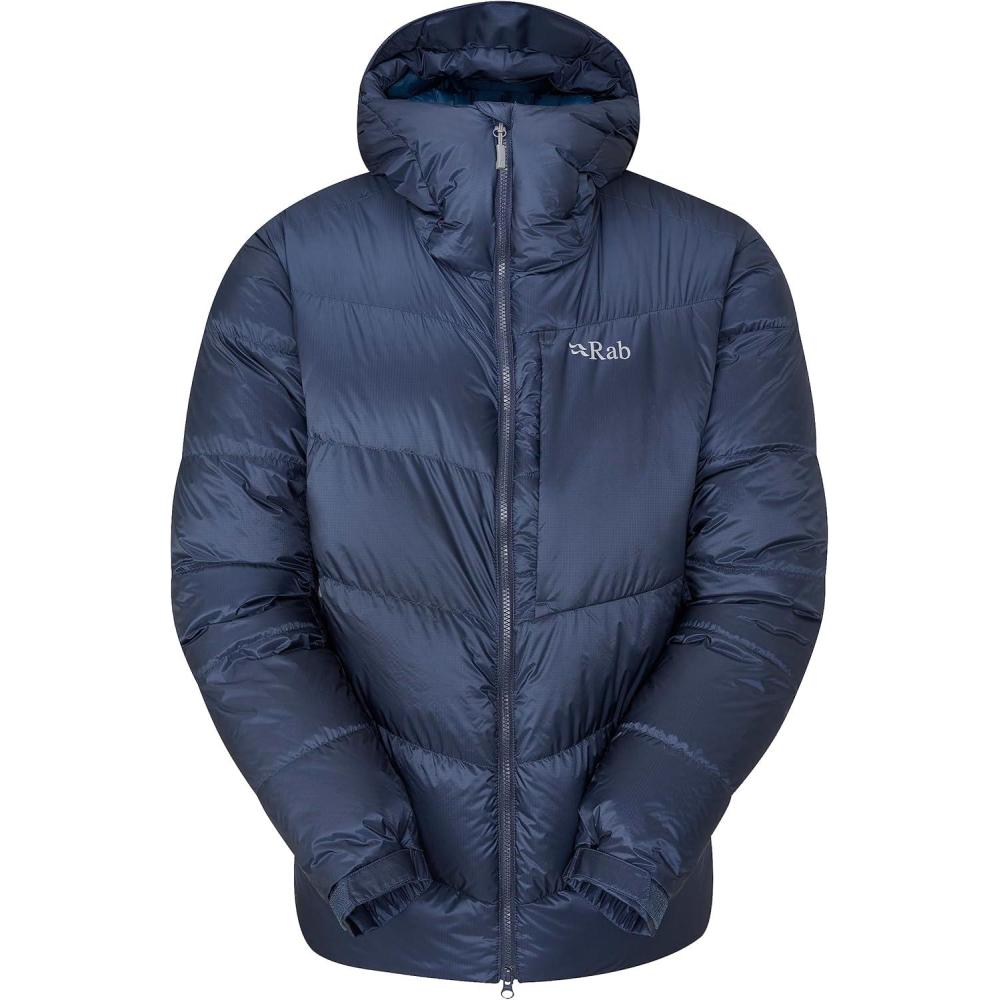 imageRab Mens Positron Pro Hoody  Lightweight Warm Down Coat for Climbing ampamp MountaineeringDeep Ink