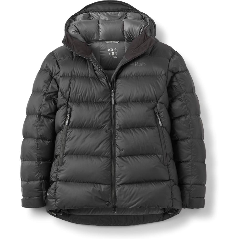 imageRab Womens Neutrino Pro Hoody  Lightweight Warm Down Coat for Climbing ampamp MountaineeringBlack