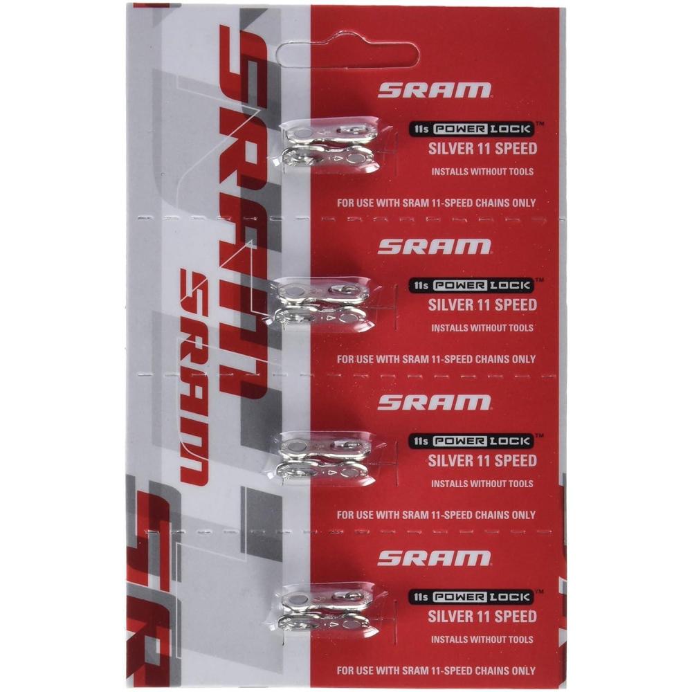 imageSRAM PowerLock Link for 11 Speed Chain Card4Silver