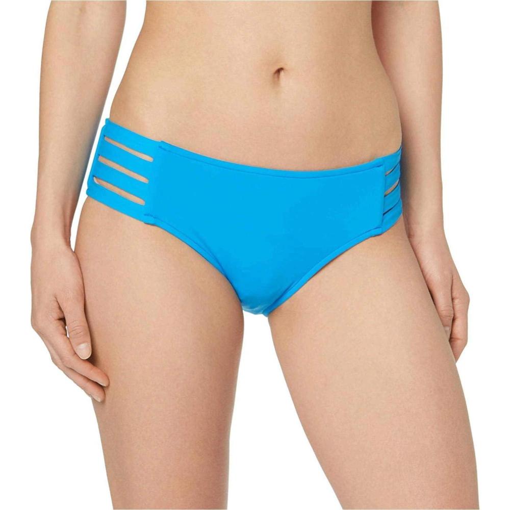 imageSeafolly Womens Multi Strap Hipster Full Coverage Bikini Bottom SwimsuitActive Electric Blue