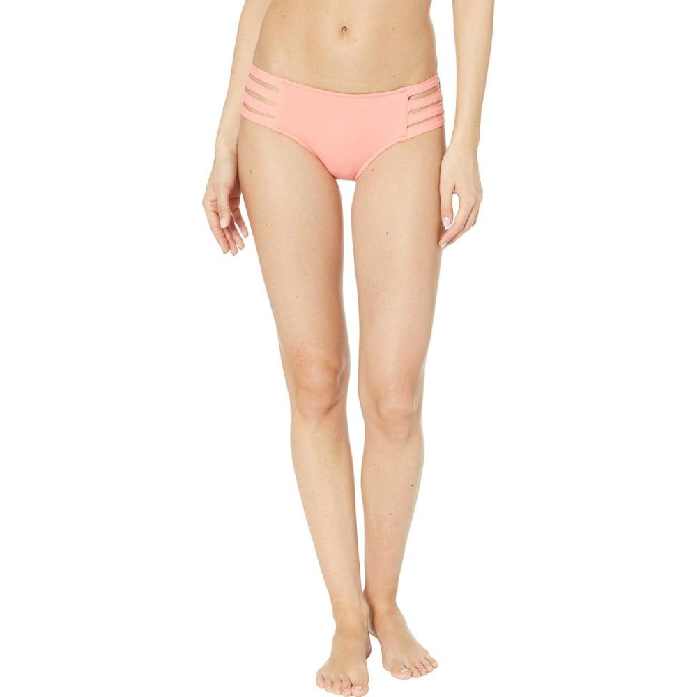 imageSeafolly Womens Multi Strap Hipster Full Coverage Bikini Bottom SwimsuitActive Peach