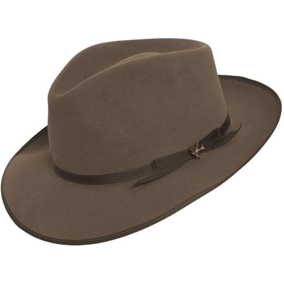 imageStetson Stratoliner Fedora Fur Felt Cowboy HatCaribou