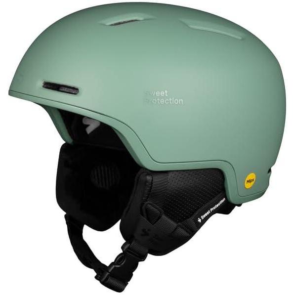 imageSweet Protection Looper MIPS Helmet  Adjustable Hardshell Ski and Snowboarding Helmet with Ventilation Google and Audio CompatibleWillow Green