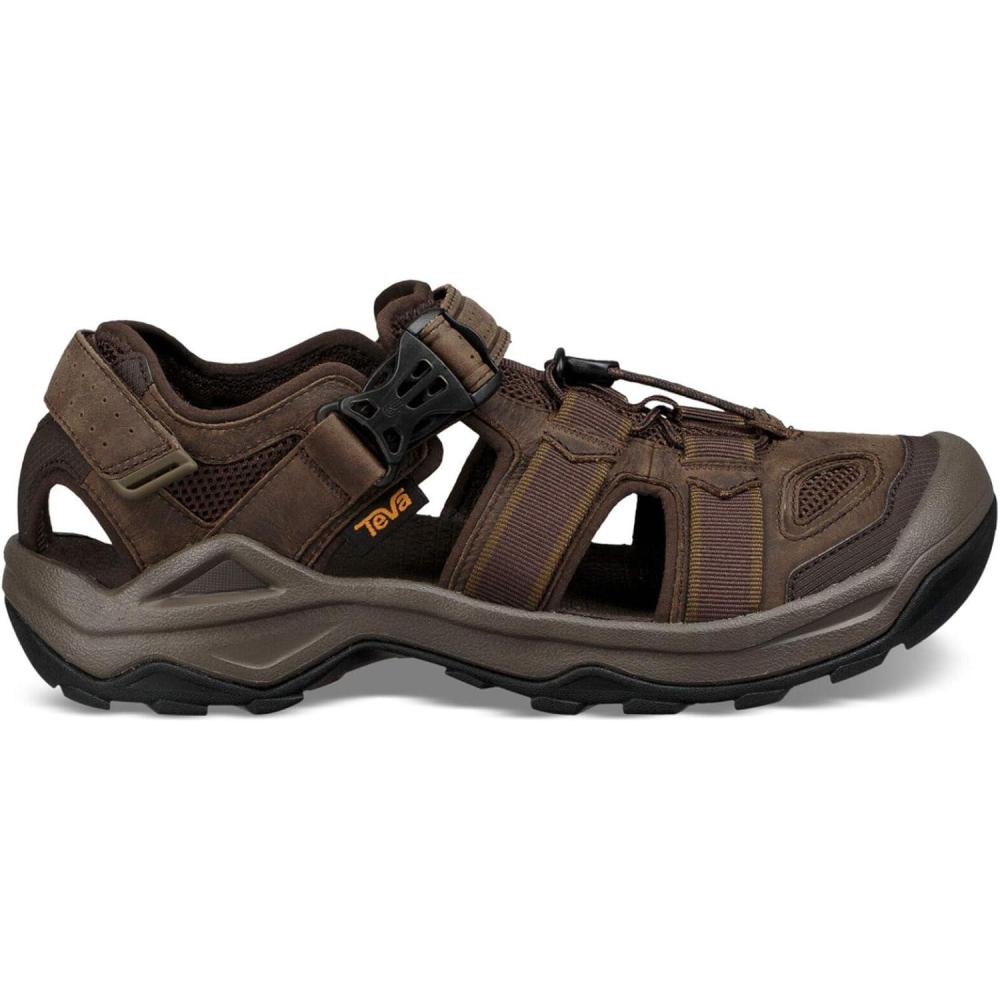 imageTeva Mens M Omnium 2 Leather Fisherman SandalTurkish Coffee