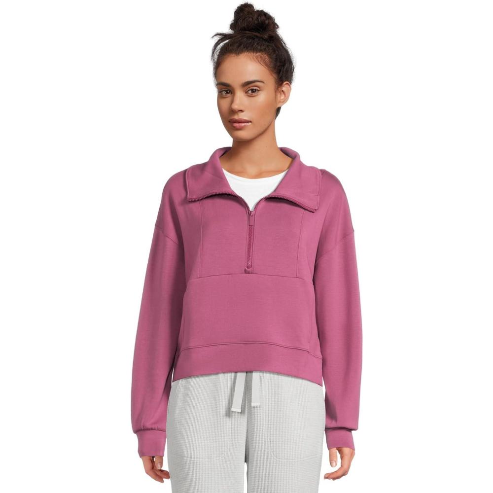 imageTravisMathew Womens Skyloft Soft 12 ZipDamson