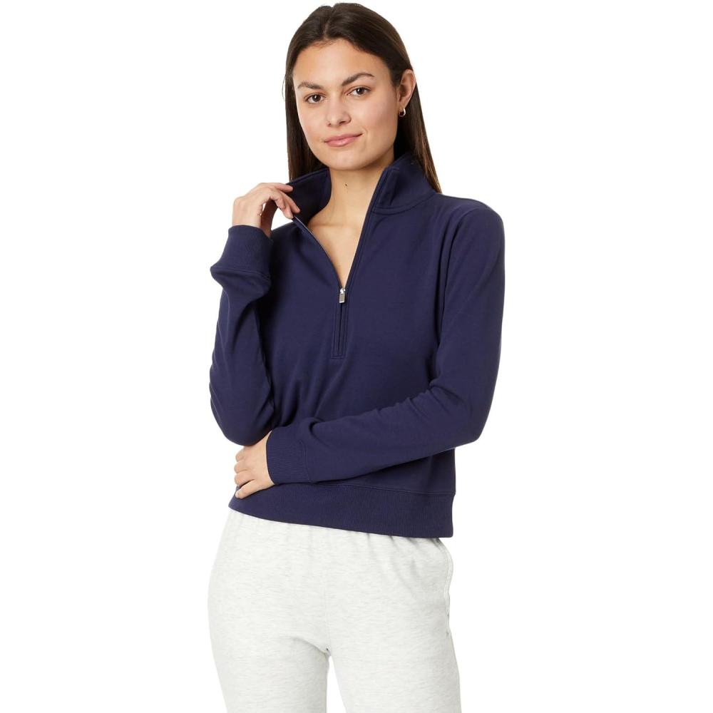 imageTravisMathew womens Cloud 12 ZipNavy