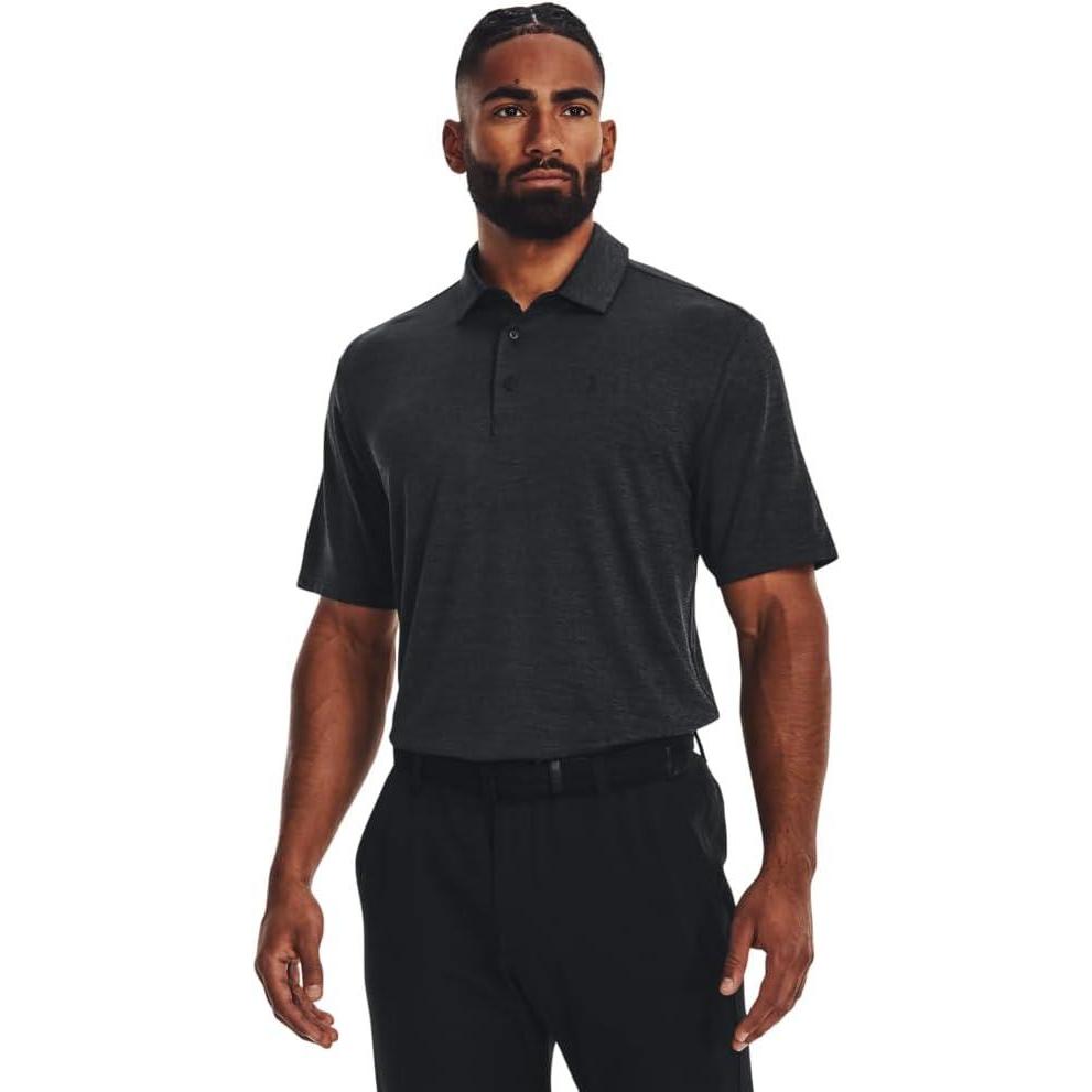 imageUnder Armour Mens Playoff Polo 30001 Black  Jet Gray  Black