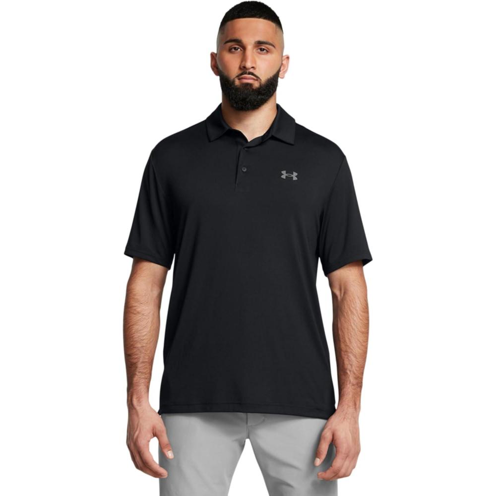 imageUnder Armour Mens Playoff Polo 30003 Black   Castlerock