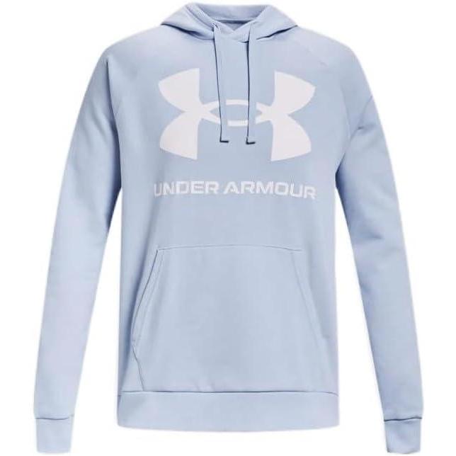 imageUnder Armour Mens Rival Fleece Sportstyle Logo Hoodie706 Oxford Blue Onyx White