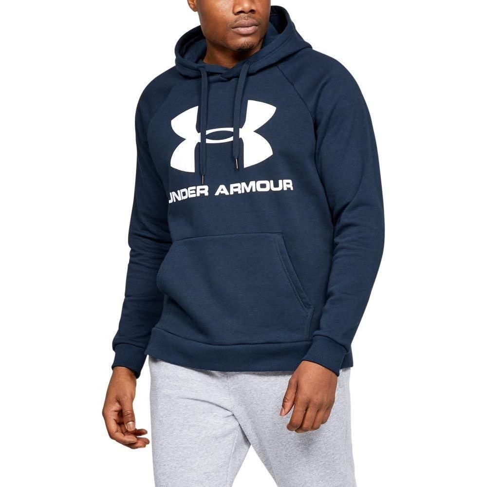 imageUnder Armour Mens Rival Fleece Sportstyle Logo HoodieAcademy