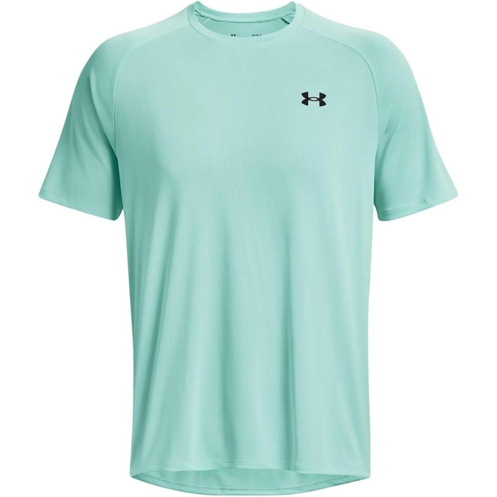 imageUnder Armour Mens Tech 20 ShortSleeve TShirt362 Neo Turquoise Black
