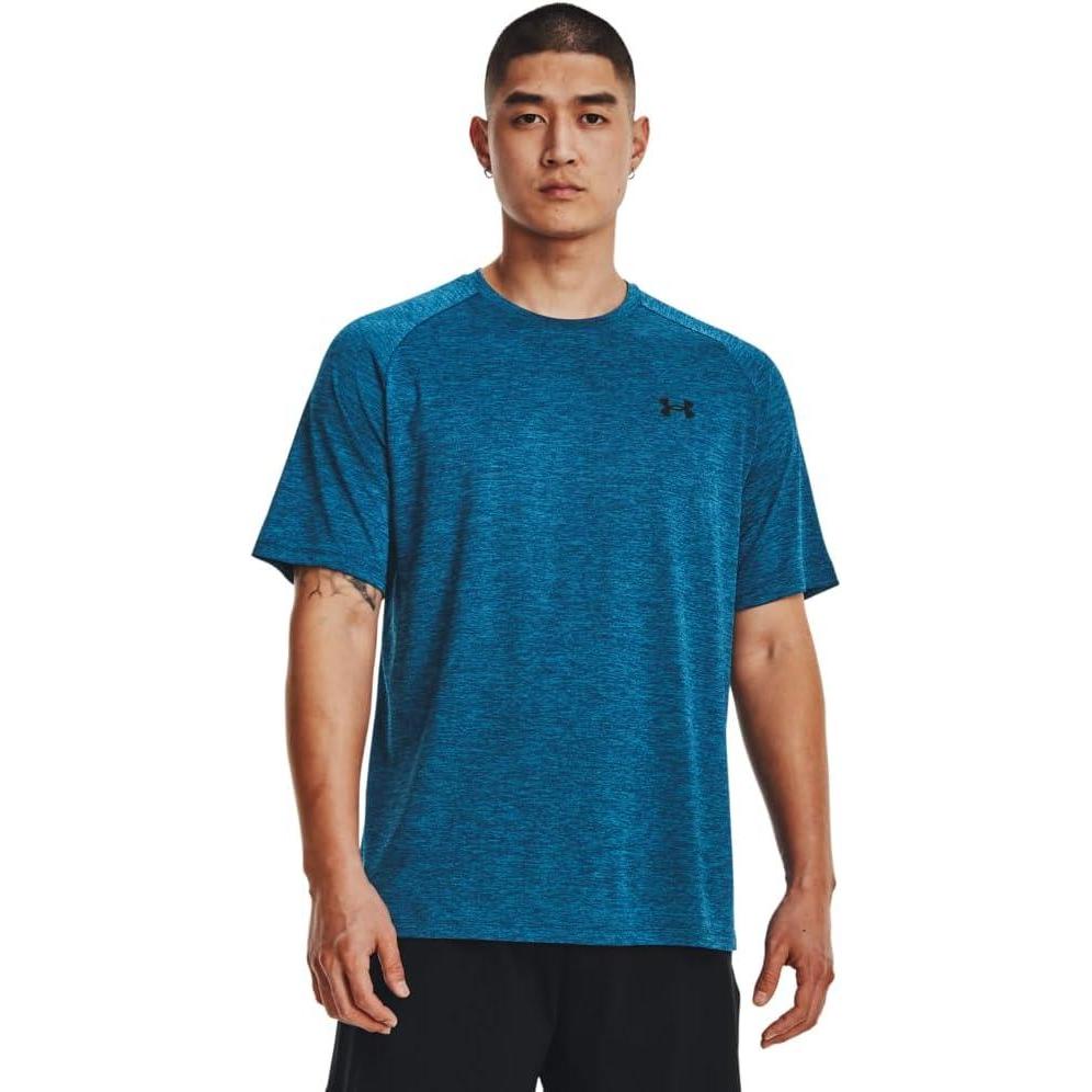 imageUnder Armour Mens Tech 20 ShortSleeve TShirt426 Varsity Blue   Black
