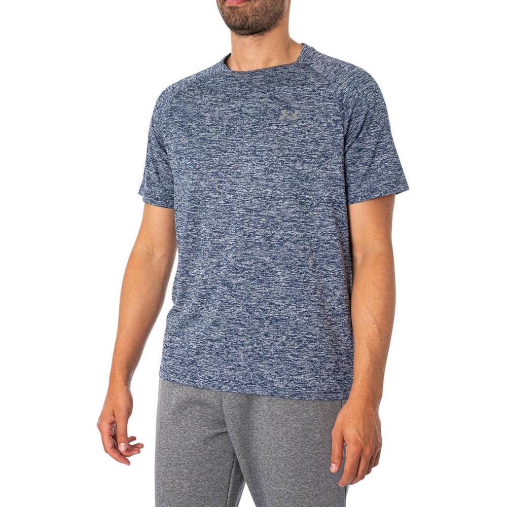 imageUnder Armour Mens Tech 20 ShortSleeve TShirtAcademySteel