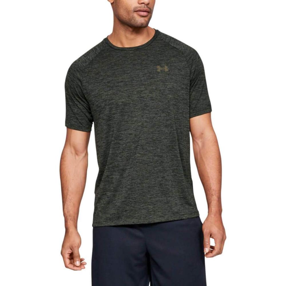 imageUnder Armour Mens Tech 20 ShortSleeve TShirtBaroque Green