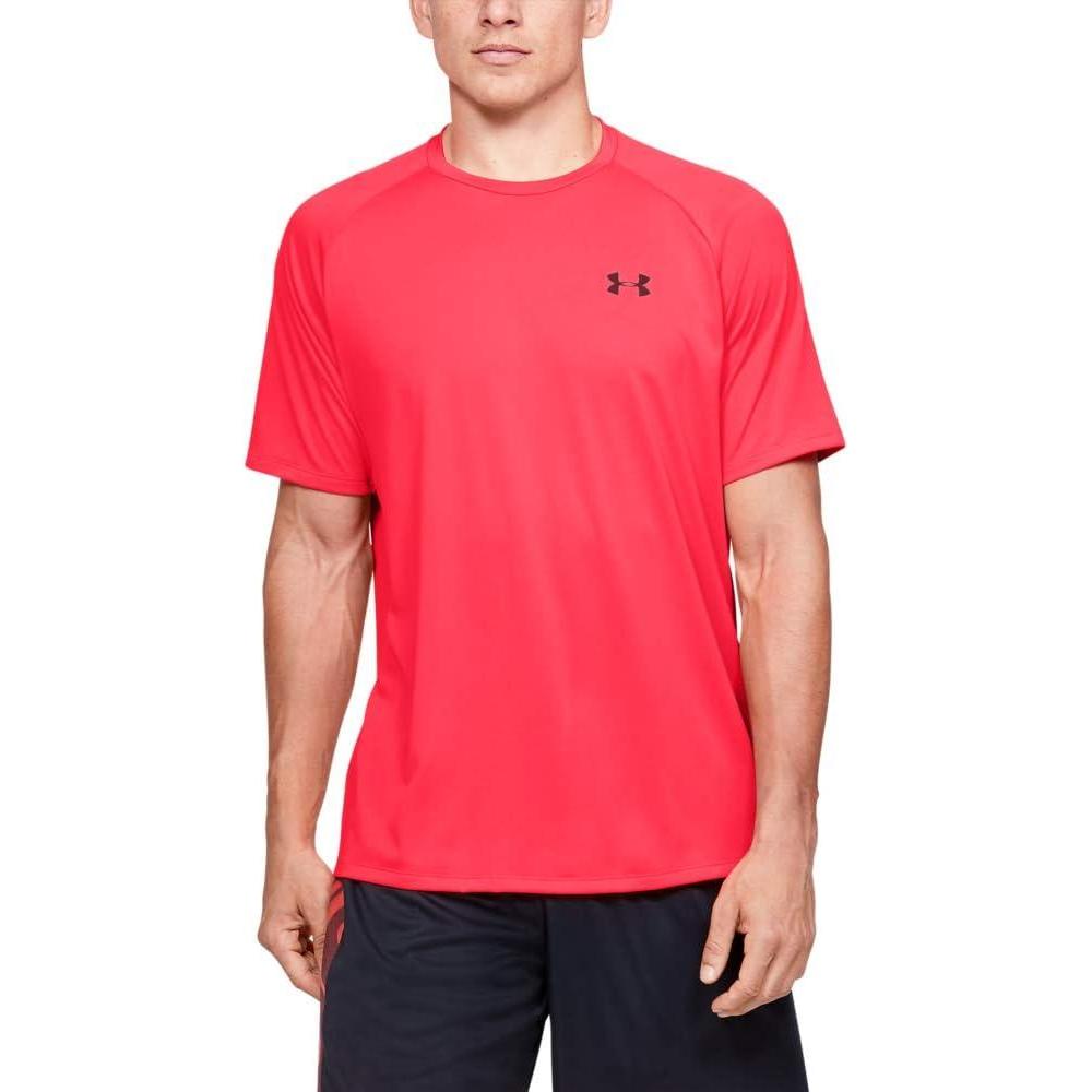 imageUnder Armour Mens Tech 20 ShortSleeve TShirtBeta 628Cordova