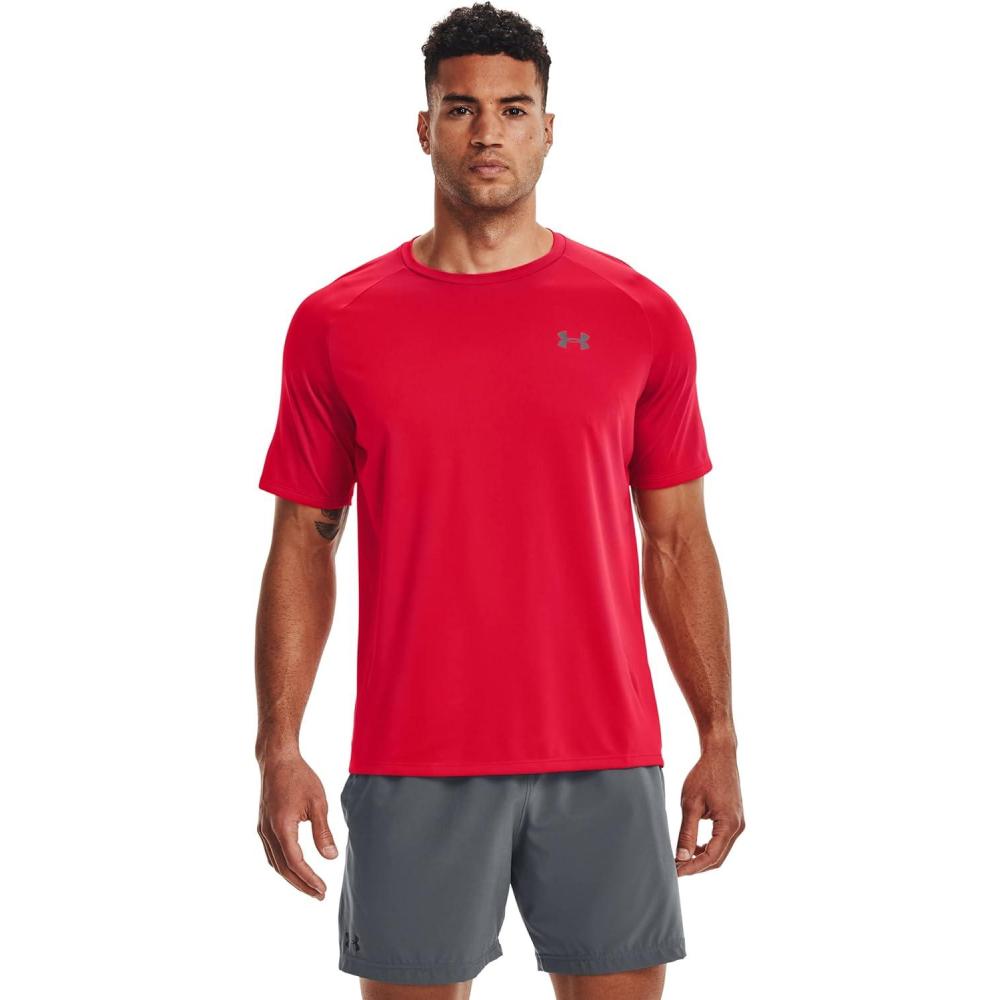 imageUnder Armour Mens Tech 20 ShortSleeve TShirtRed