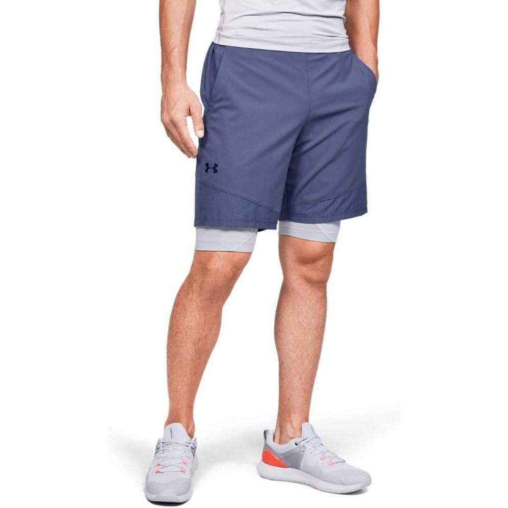 imageUnder Armour Mens Vanish Woven ShortsBlue Ink 497Black