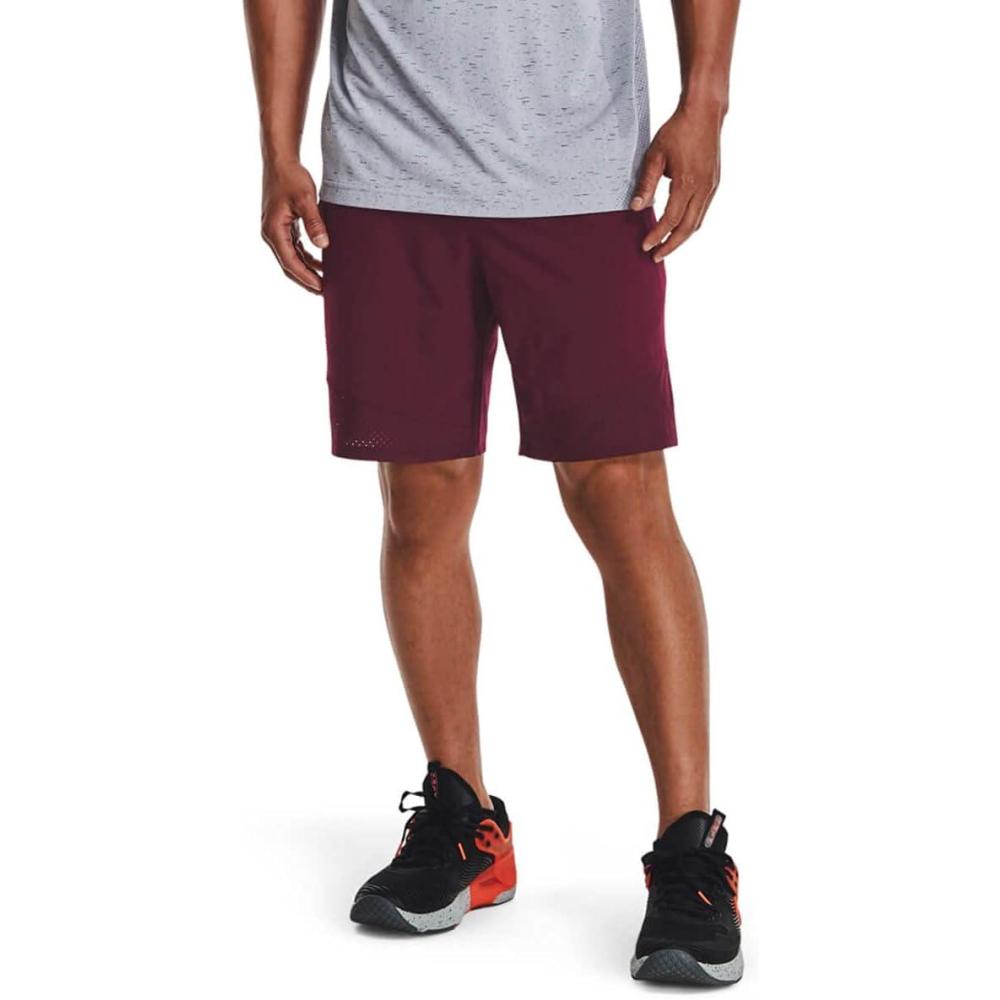 imageUnder Armour Mens Vanish Woven ShortsDark Maroon 600Black