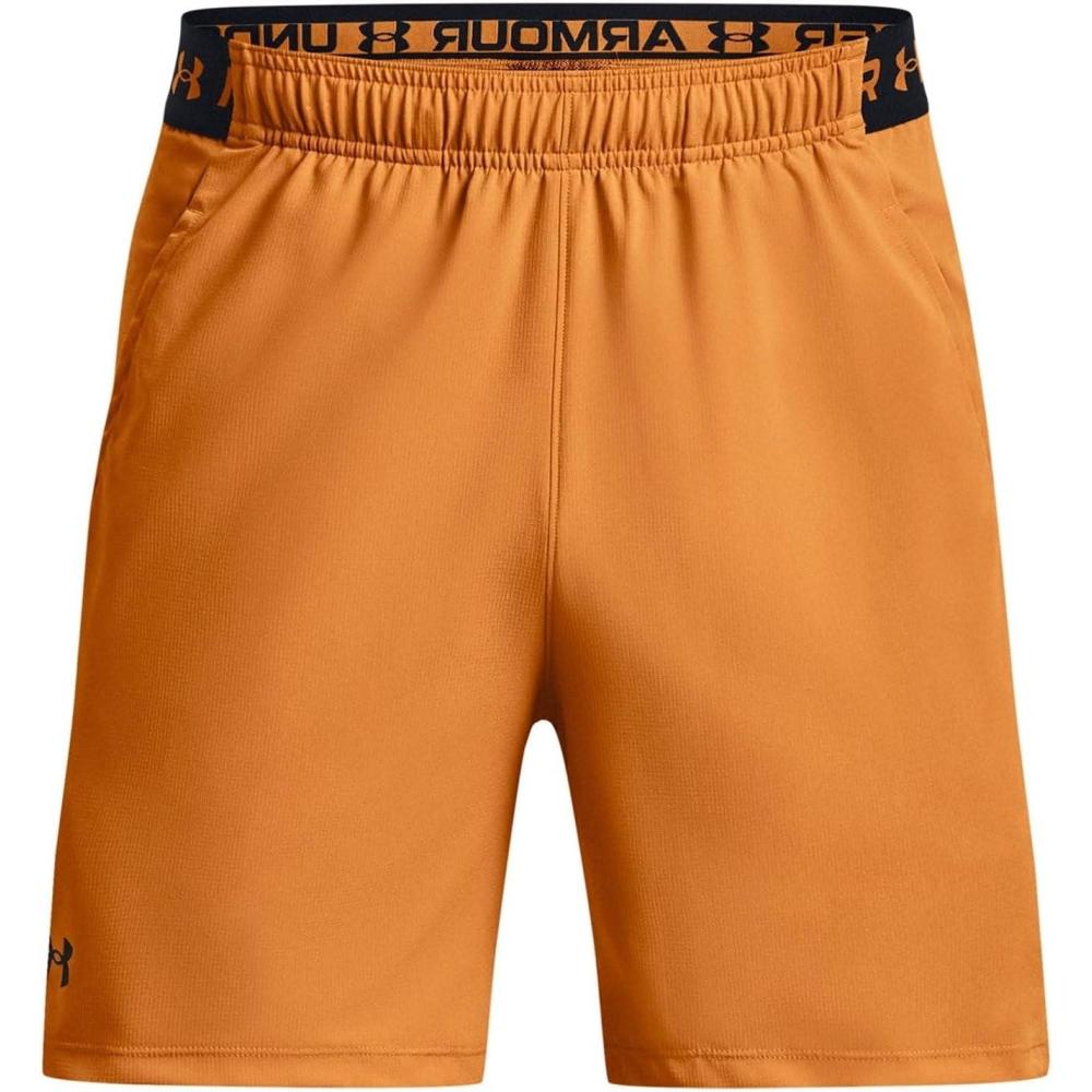 imageUnder Armour Mens Vanish Woven ShortsHoney Orange  Black