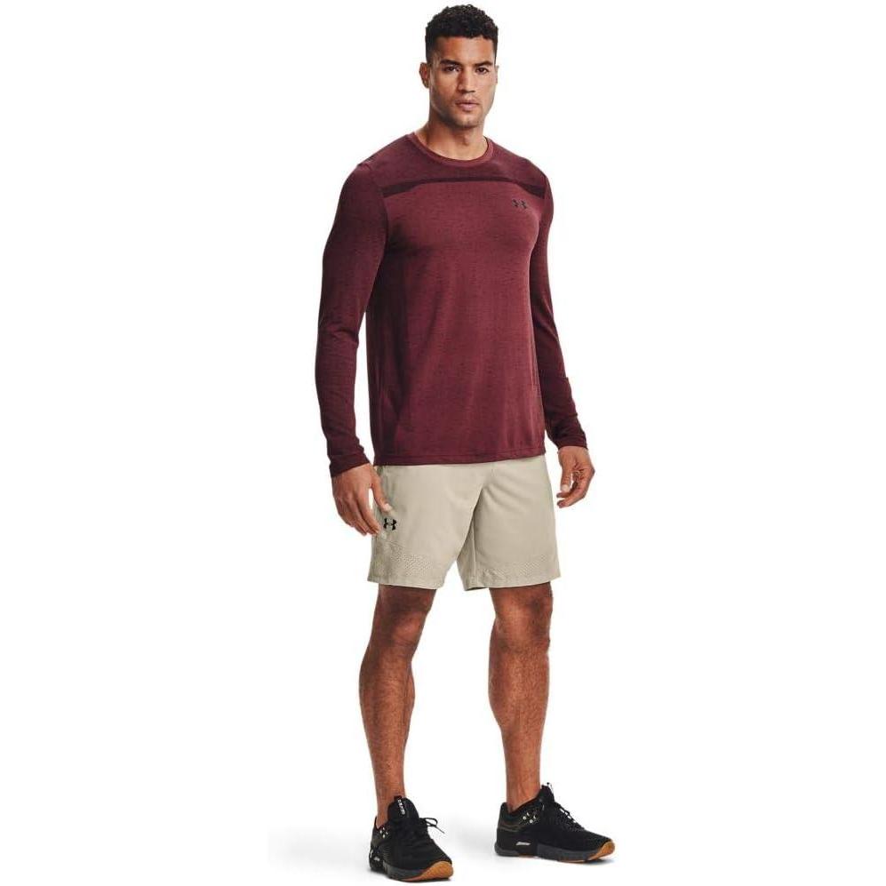 imageUnder Armour Mens Vanish Woven ShortsKhaki Base 290Black