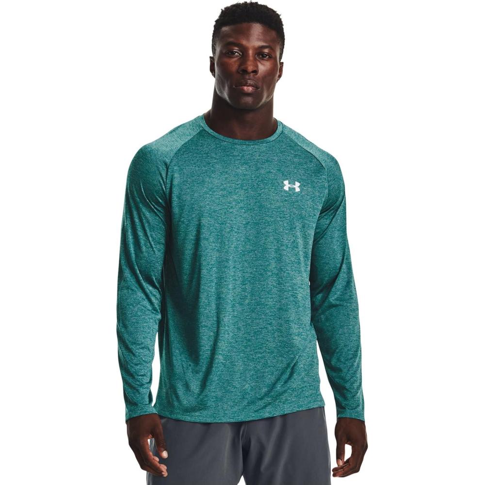 imageUnder Armour mens Tech 20 Long Sleeve TshirtCerulean 453White