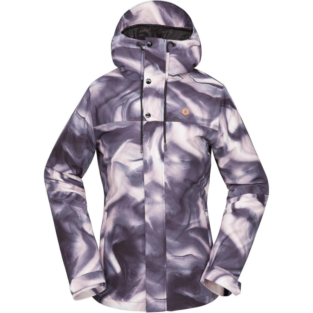 imageVolcom Womens Bolt Insulated Snowboard Ski Winter Hooded JacketNirvana