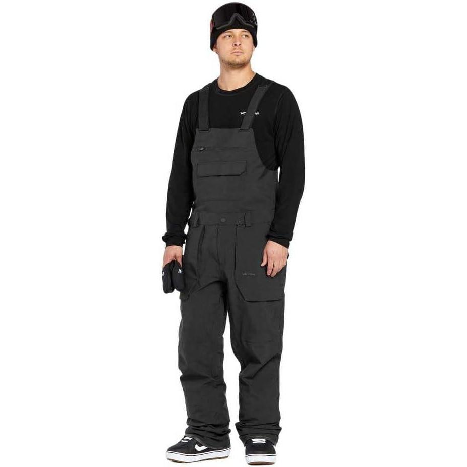 imageVolcom mens Roan Bib Overall Snowboard PantBlack S5