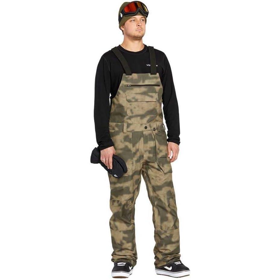imageVolcom mens Roan Bib Overall Snowboard PantCamouflage S5