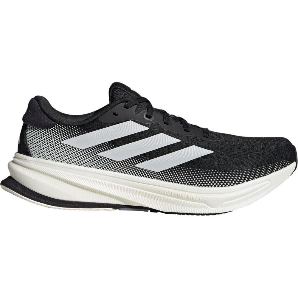 imageadidas Mens Supernova Rise 2 Running Shoes SneakerBlackZero MetallicCrystal White