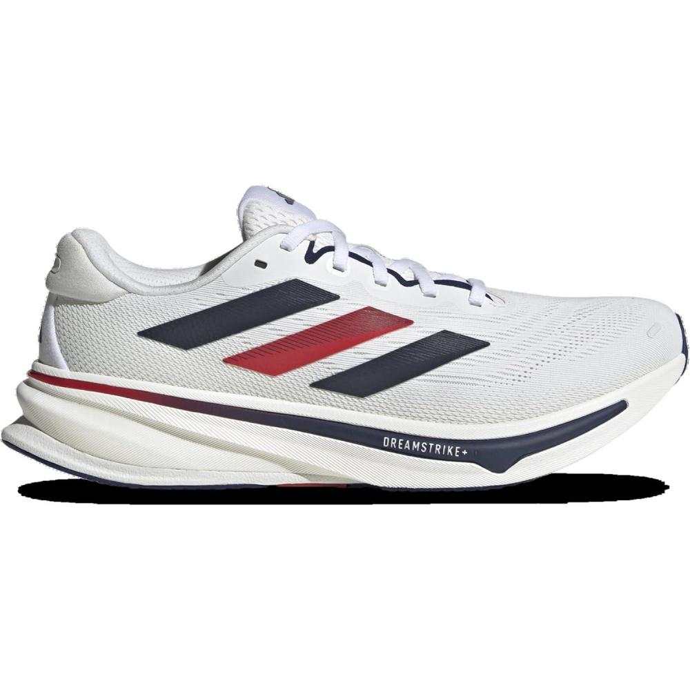 imageadidas Mens Supernova Rise 2 Running Shoes SneakerFtwr WhiteDark BluePure Ruby