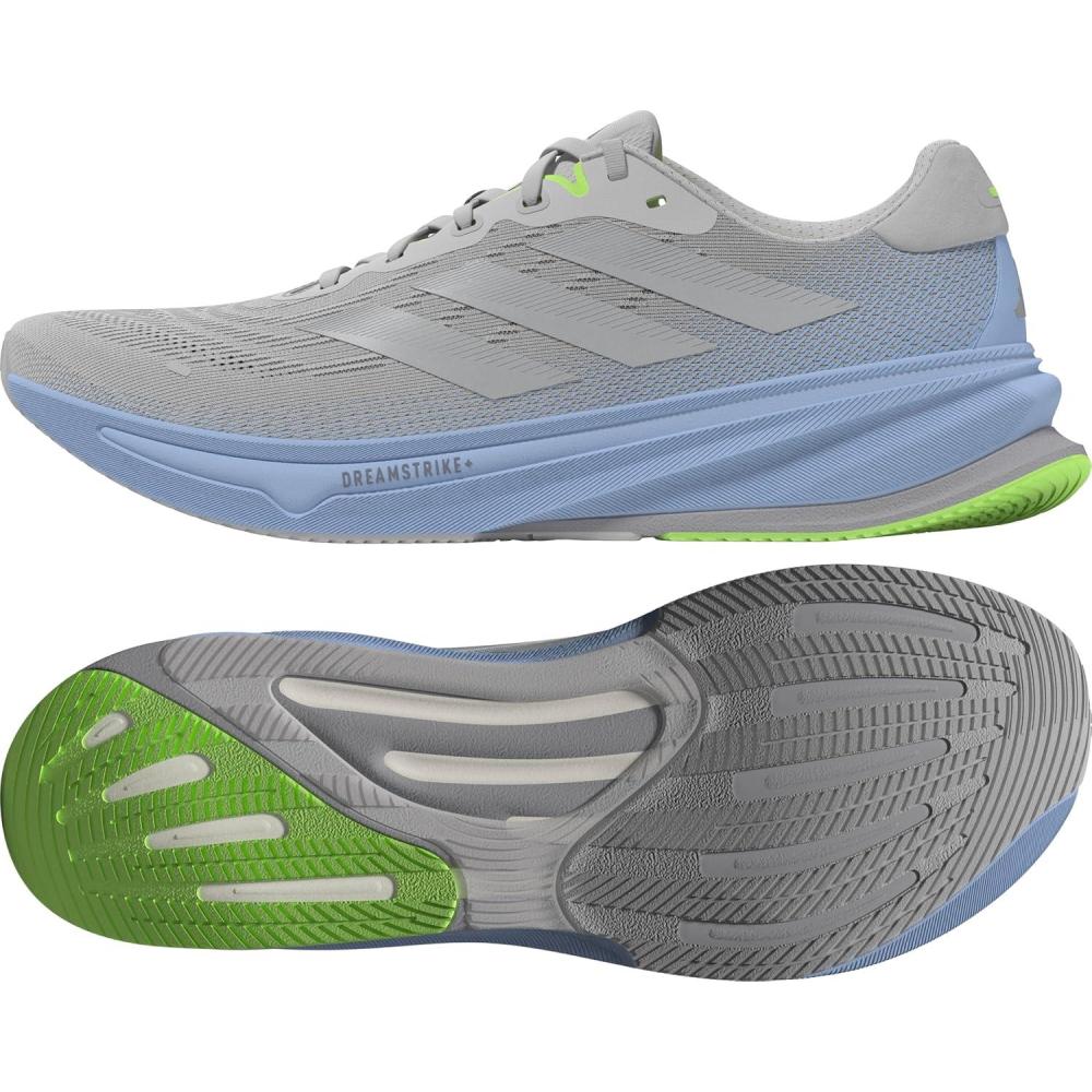 imageadidas Mens Supernova Rise 2 Running Shoes SneakerGreyMatte SilverBlue